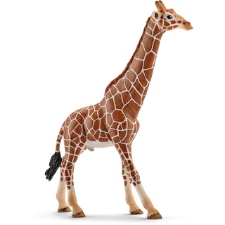 schleich 14749 Giraffenbulle, für Kinder ab 3+ Jahren, WILD LIFE - Spielfigur