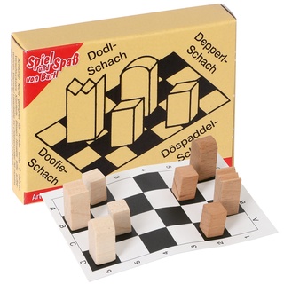Bartl 103956 Mini-Spiel Dodl-Schach, kleines mitbringsel für Freunde und bekannte