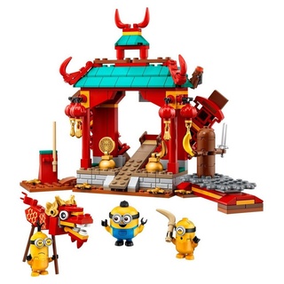 LEGO® Spielbausteine LEGO 75550 Minions: The Rise of Gru Minions Kung Fu Tempel, (Set, 310 St) bunt