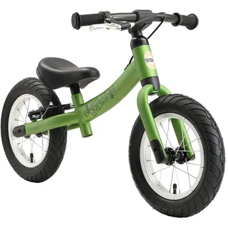 BIKESTAR Kinder Laufrad Lauflernrad Kinderrad für Jungen und Mädchen ab 3-4 Jahre | 12 Zoll Sport Kinderlaufrad | Grün | Risikofrei Testen