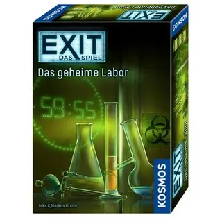 Kosmos EXIT - Das Spiel - Das geheime Labor, Brettspiel, Abzug, 12 Jahr(e), Fami