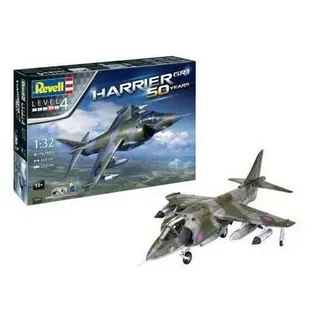 Revell® Modellbausatz Revell Geschenkset Harrier GR.1, Modellbausatz mit... bunt