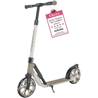 HUDORA BigWheel® 205 Advanced Scooter - Komfortabler Aluminium-Roller für bis zu 100kg - Höhenverstellbarer & zusammenklappbarer Tretroller - Kick-Scooter für Kinder/Jugendliche & Erwachsene