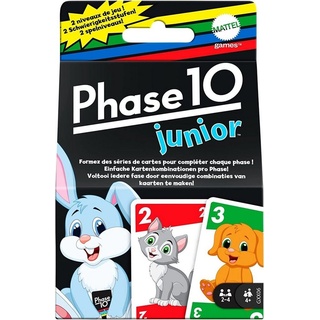 Mattel® Spielesammlung, Mattel Games - Phase 10 Junior Kartenspiel, ab 4 Jahren