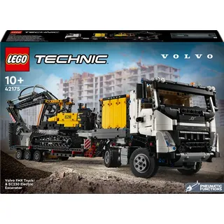 Technic 42175 Volvo FMX LKW mit EC230 Electric Raupenbagger