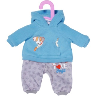 Zapf Creation® Puppenkleidung Dolly Moda, Sport-Outfit, blau Hund, 30 cm bunt