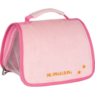COPPENRATH DIE SPIEGELBURG Aufbewahrungsbox Reisetasche für Plüschtiere, rosa - Lustige Tierparade (Set, 1 St., 1), mit Reißverschluss rosa