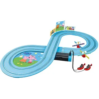 Carrera Autorennbahn "CARRERA FIRST - Peppa Pig - Kids GranPrix" - ab 3 Jahren