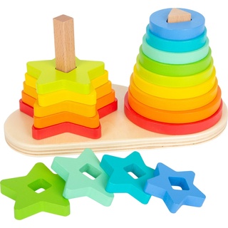 Small Foot Steckspielzeug Steckspiel Regenbogen