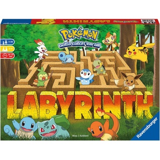 Ravensburger Spiel, Familienspiel Pokémon Labyrinth, FSC® - schützt Wald - weltweit; Made in Europe bunt
