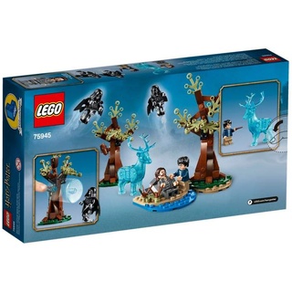 LEGO 75945 Harry Potter Expecto Patronum Set mit 4 Minifiguren und Patronus Hirsch-Figur