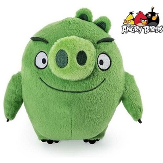 Angry Birds grünes Schwein Leonard ca 25cm Plüsch Kuscheltier
