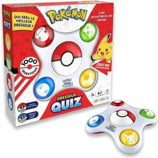 BANDAI Pokémon Trainer Quiz Interaktives elektronisches Spiel - spricht Französisch