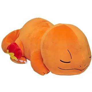 POKÉMON Kuscheltier Plüschfigur Schlafendes Glumanda 45 cm - Jazwares