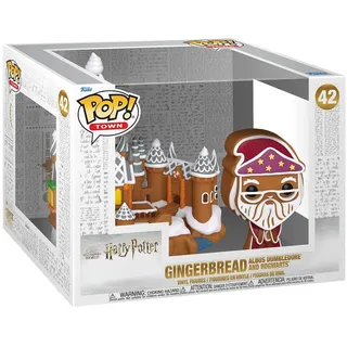 Funko Pop! Town: Hp Gb – Albus Dumbledore & Hogwarts - Harry Potter - Vinyl-Sammelfigur - Geschenkidee - Offizielle Handelswaren - Spielzeug Für Kinder und Erwachsene - Movies Fans