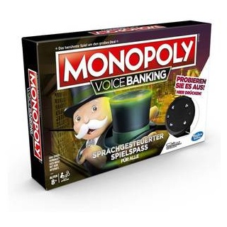 HASD1012 - Monopoly: Voice Banking - Brettspiel, für 2-4 Spieler, ab 8 Jahren (DE-Ausgabe)