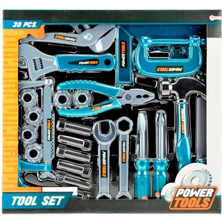 Toi-Toys Elektrowerkzeuge Werkzeugset, 30 Stk.