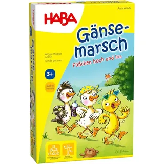 Haba Spiel, Mitbringspiel Mini Bewegungsspiel Gänsemarsch 1306978001