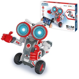Xtrem Bots - SAM | Roboter Kinder | Roboter Programmierbar Und Roboter Ferngesteuert | Roboter Kinder Ab 8 Jahre Oder Mehr | Spielzeug Roboter Mit 200 Aktien