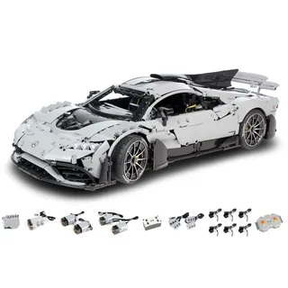 CaDA Mercedes-AMG ONE C298 1:8 C61503W Spielbausteine, (3295 St)