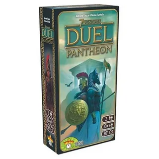 Repos Production Spiel RPO0002 - Duel Pantheon: 7 Wonders, 2 Spieler, ab 10..., Familienspiel, Strategiespiel bunt