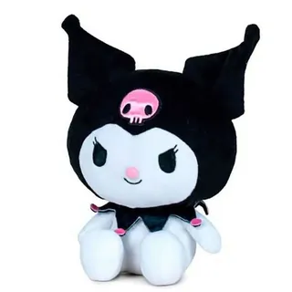 Tinisu Plüschfigur Kuromi Hello Kitty Kuscheltier - 30 cm Plüschtier weiches Stofftier blau