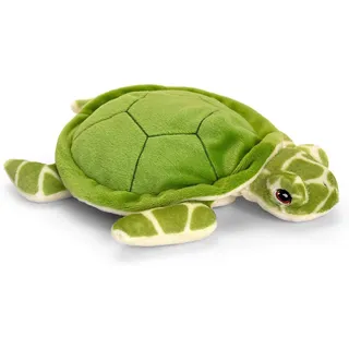 azzesso Kuscheltier Schildkröte (1-St., 25 cm), Weich, Meerestier, Stofftier, Groß, Grün grün