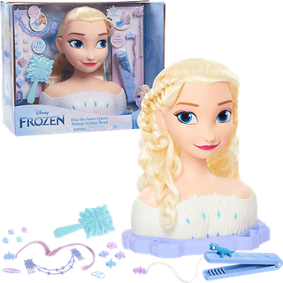 JUST PLAY Barbie Disney Frozen 2 Elsa Deluxe Stylinghead Spielset Mehrfarbig