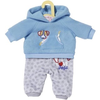 Zapf Creation® Babypuppe Zapf Creation 871324 - Dolly Moda Sport-Outfit Blau Hund 43