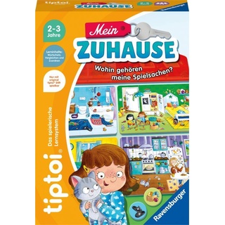 Ravensburger Tiptoi Spiel 00196 - Mein Zuhause  Lernspiel Zum Wortschatz  Für Kinder Ab 2 Jahren