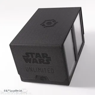 Gamegenic GGS20162 - Star Wars: Unlimited Double Deck Pod (Black)