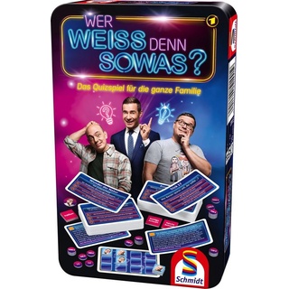 Schmidt Spiele Spiel, Reisespiel Quizspiel Wer weiss denn sowas? 51441