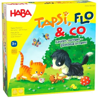 HABA Spielware Tapsi, Flo & Co - Laufen, springen, Spielzeug bringen