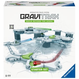 Ravensburger GraviTrax Starter-Set. Interaktives Kugelbahnsystem Konstruktionsspielzeug für Kinder ab 8 Jahren. Kombinierbar mit allen Produktlinien S