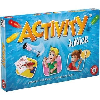 Piatnik Vienna 6012 – Activity Junior I Gesellschaftsspiel Brettspiel für Kinder ab 8 Jahren I Spieleklassiker I 4-12 Spieler