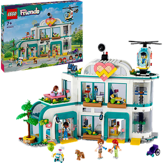 LEGO Friends 42621 Heartlake City Krankenhaus Bausatz, Mehrfarbig