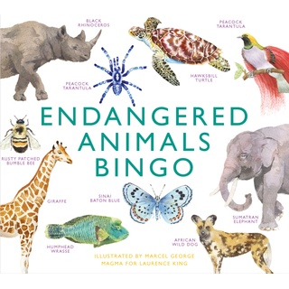 Laurence King Verlag GmbH - Endangered Animals Bingo