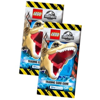 Blue Ocean Sammelkarte Lego Jurassic World 2 Karten - Sammelkarten Trading Cards (2022) - 2, Jurassic World 2 - 2 Booster