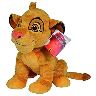 Plüschtier Disney Der König der Löwen: Simba, 26 cm, Lizenzprodukt für Kinder – Tiere