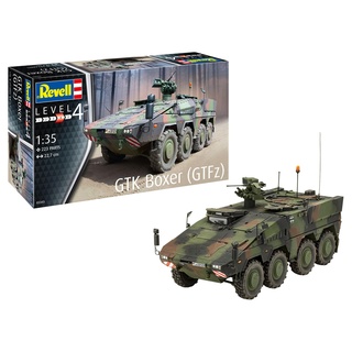 Revell Modellbausatz I GTK Boxer GTFz I Detailreicher Level 4 Militärbausatz I 223 Teile I Maßstab 1:35 I für Kinder und Erwachsene ab 12 Jahren