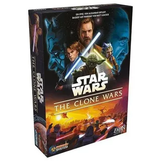 Z-Man Games Spiel, Familienspiel ZMND0027 - Star Wars: The Clone Wars, Brettspiel, für..., Strategiespiel bunt