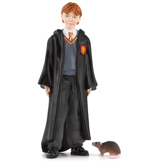 SLH42634 Schleich Harry Potter - Ron Weasley und Krätze, Spielfigur für Kinder ab 6 Jahren