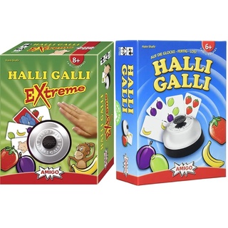 AMIGO 5700 - Halli Galli Extreme, Kartenspiel & Spiel + Freizeit 1700 Halli Galli. Auf die Glocke fertiglos