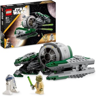 LEGO® Konstruktions-Spielset Star Wars - Yodas Jedi Starfighter aus Clone Wars RD2D Yoda (75360), (253 St)
