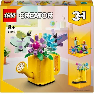 LEGO Creator 3 in 1 31149 Gießkanne mit Blumen