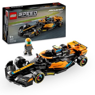 LEGO Speed Champions McLaren Formel-1 Rennwagen 2023, Modell zum Bauen, Spielen und Ausstellen für Kinder, Geschenk-Idee für Jungen und Mädchen ...