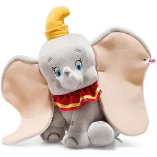 STEIFF 355547 Disney Dumbo grau sitzend Mohair