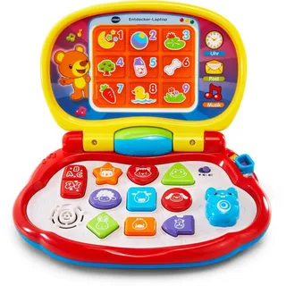 Vtech® Kindercomputer VTechBaby, Entdecker Laptop, (Set, 1-tlg) bunt