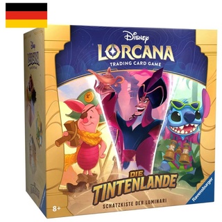 Ravensburger Sammelkarte Disney Lorcana: Die Tintenlande - Schatzkiste der Luminari - deutsch, deutsche Sprachausgabe bunt