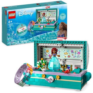 Lego Disney Prinzessin 43229 Arielles Schatztruhe, 370 Teile